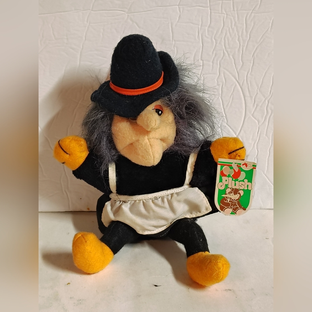 Commonwealth Of Pa Dept Of Labor And Industry Halloween Witch Plush 1992